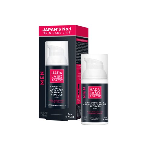 Hada Labo Tokyo Anti-Aging Cream Advanced Wrinkle Reducer day & night FOR MEN  50 ml